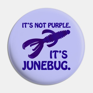 It's Not Purple. It's Junebug! Pin