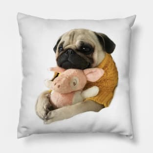 Pug Pet Dog Pillow