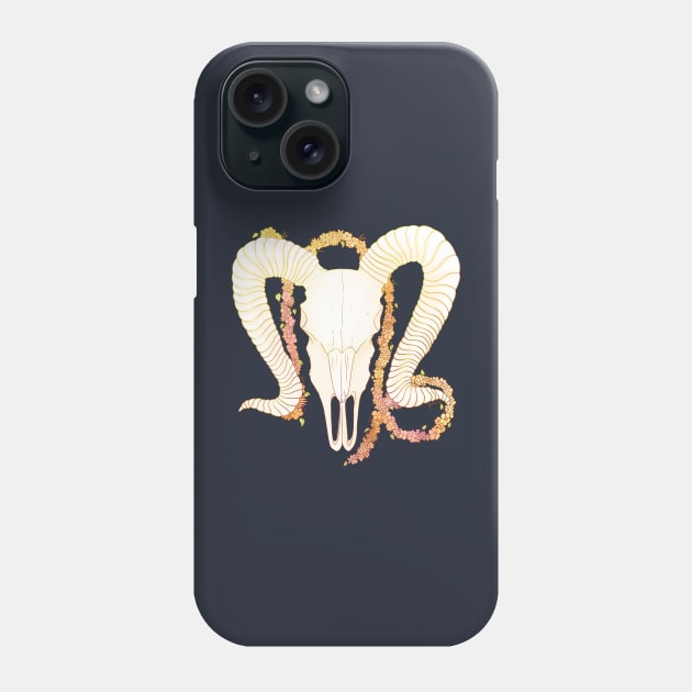 Capricorn - Full Colour Phone Case by Qur0w