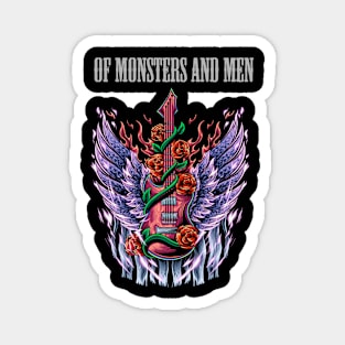 OF MONSTERS AND MEN BAND Magnet