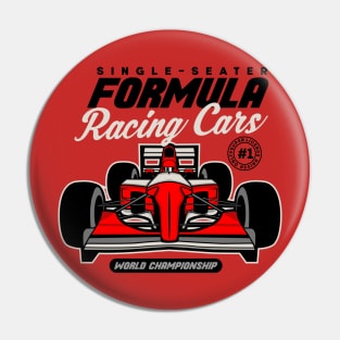 FORMULA RACING CAR Pin