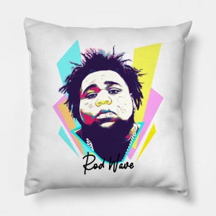 Wpap Pop Art Rod Wave Pillow