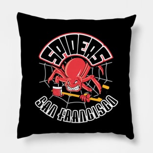 San Francisco Spiders Pillow