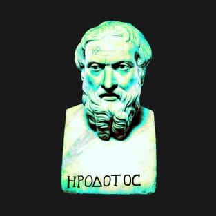 Herodotos Father of History bust T-Shirt