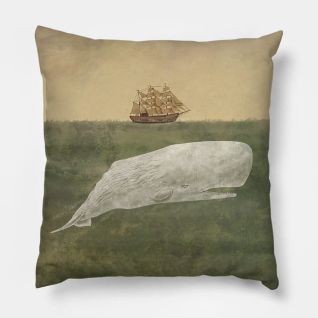 Far From Nantucket Pillow by Terry Fan