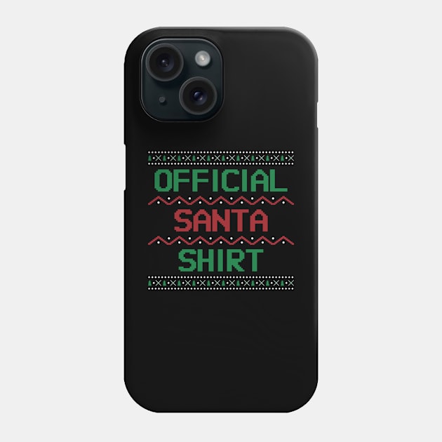 official santa shirt Phone Case by dreamiedesire