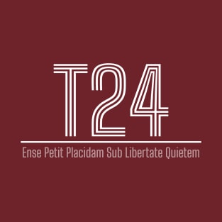 T24 - Ense Petit Placidam Sub Libertate Quietem - bsi -inverted T-Shirt