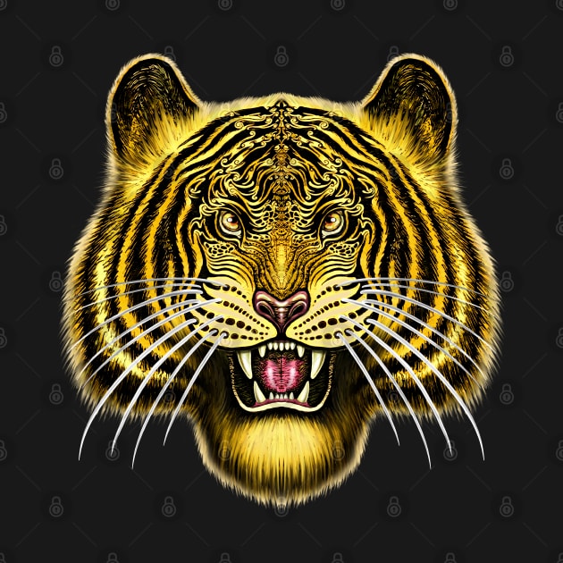 Tiger bengal tiger Siberian tiger big cat by Artardishop