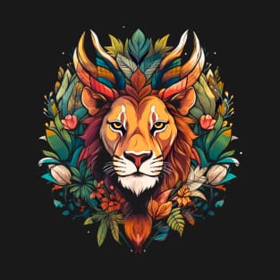 lion deer T-Shirt