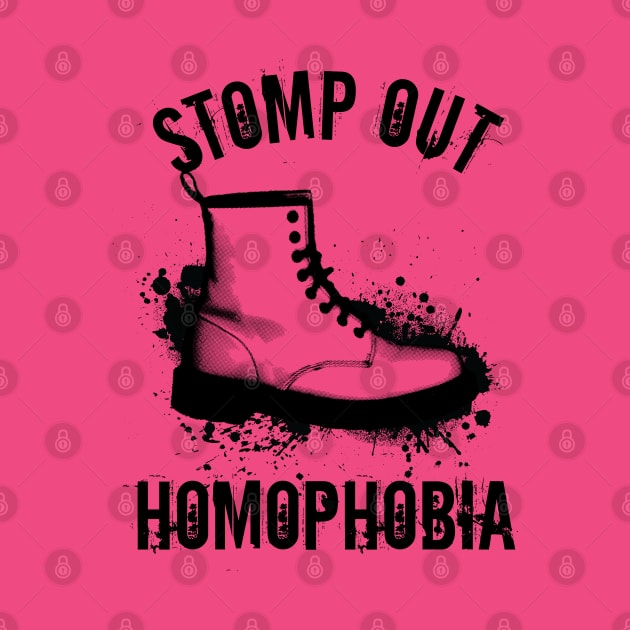 Stomp Out Homophobia by patrickkingart