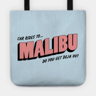 deja vu postcard Tote