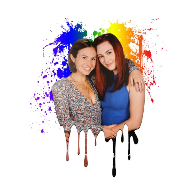 Wynonna Earp Wayhaught Drip Series by The EarpNerd