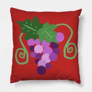 Purple Grapes Pillow