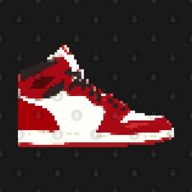 AIR JORDAN I RETRO PIXELATED ART SHOE COLLECTION by Buff Geeks Art