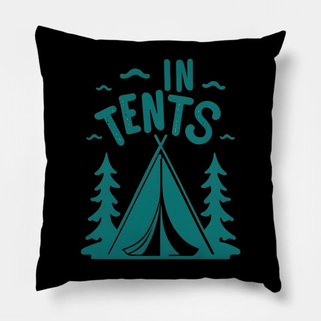 Tent Pillow by NomiCrafts