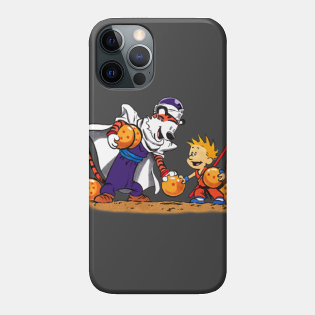 DBZ Friends - Calvin And Hobbes - Phone Case