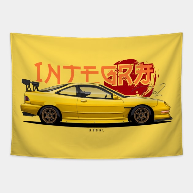 Integra Dc2 Tapestry by LpDesigns_