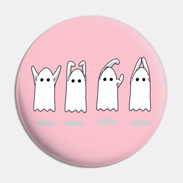 YMCA ghost Pin by yayzus