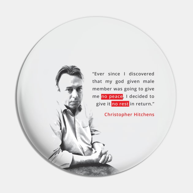 Christopher Hitchens quote Pin by dmac