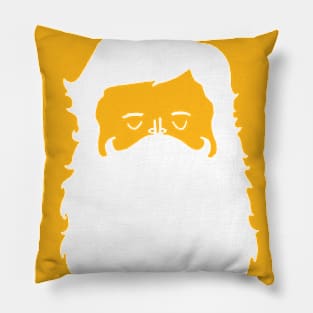 man's beard Pillow