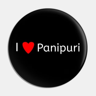 I love Panipuri Pin