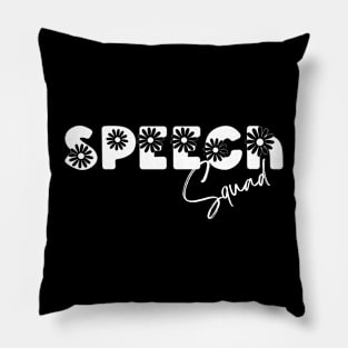 Speech therapy, Speech Squad, speech language pathology Pillow