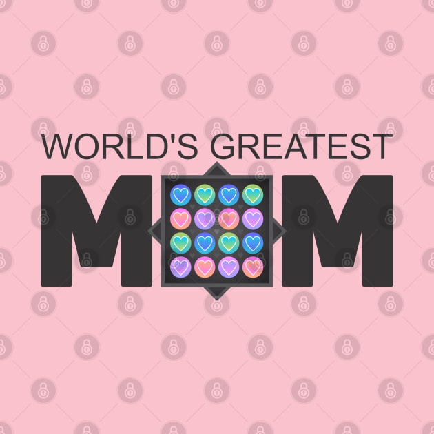 Worlds Greatest Mom by Dale Preston Design