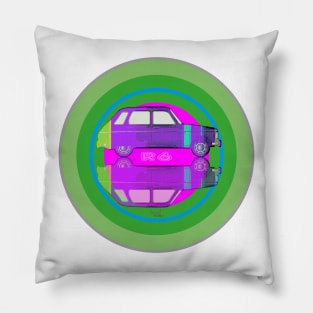 Renault 6 on target Pillow