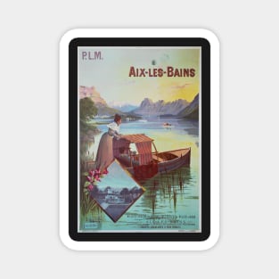 Aix-les-Bains,Savoie,France,Travel Poster Magnet