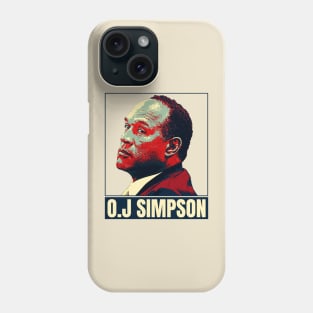 oj simpson retro color Phone Case