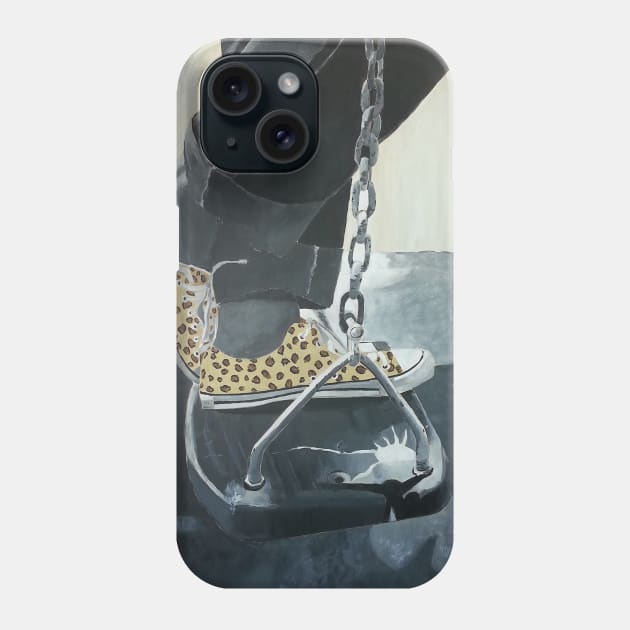 leopard sneakers Phone Case by laurie3