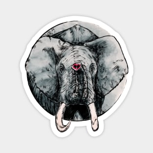 Elephant Heart Magnet