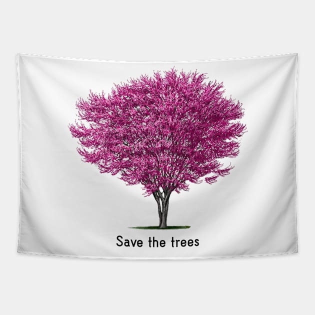 Save the trees Tapestry by ScrambledPsychology