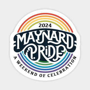 Maynard Pride 2024 logo Magnet