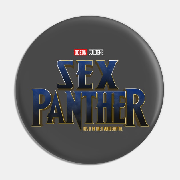 Sex Panther Cologne Pin by ormadraws