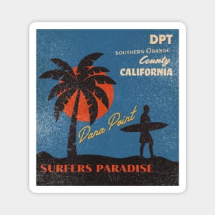 Dana Point California surf Vintage Magnet