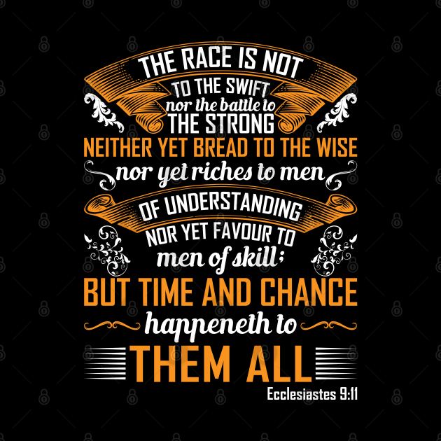 Ecclesiastes 9:11 by CalledandChosenApparel