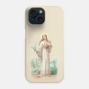 Saint Agnes, Virgin: For all the Saints Series Phone Case