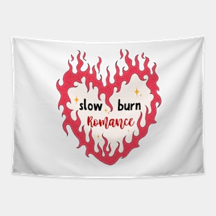 Slow burn romance bookish trope Tapestry