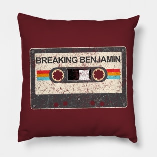 Breaking Benjamin kurniamarga vintage cassette tape Pillow