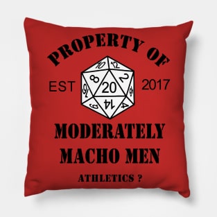 Moderately Macho Men - Athletics? Pillow