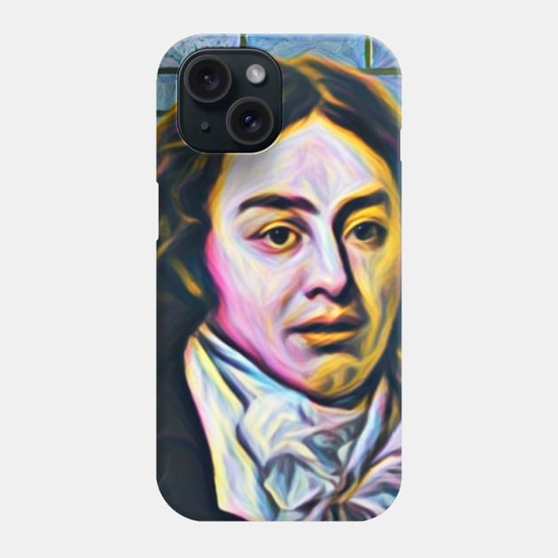 Samuel Taylor Coleridge Portrait | Samuel Taylor Coleridge Artwork 10 Phone Case by JustLit