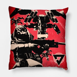 Killzone Helghast Propanganda 6 Pillow