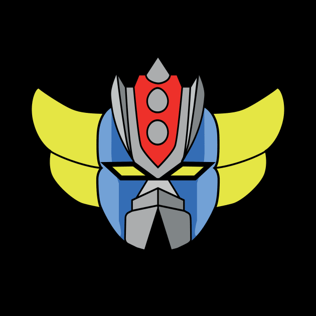 Grendizer Head by pitt