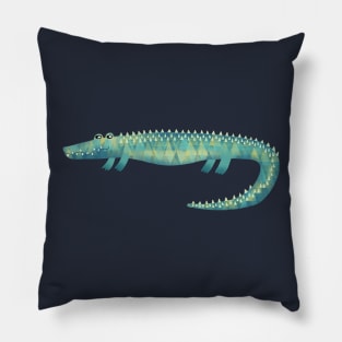 Alligator or Crocodile Pillow