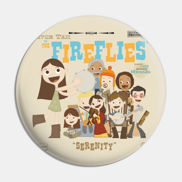 River Tam & The Fireflies Pin by Jo3bot