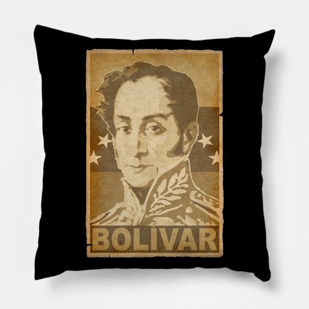 Simon Bolivar Poster Pillow by Nerd_art