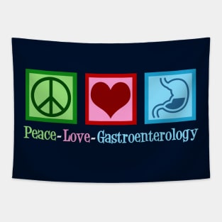 Peace Love Gastroenterology. Tapestry