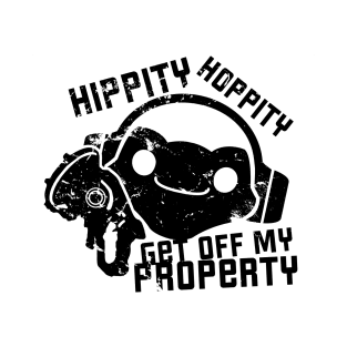 Overwatch Lucio Frog Hippity Hoppity Get Off My Property T-Shirt T-Shirt