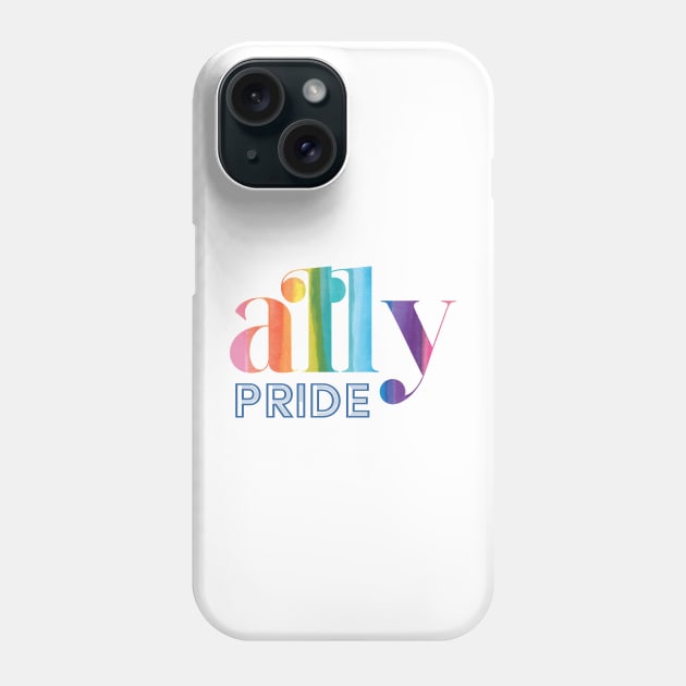 Ally pride Phone Case by jellytalk